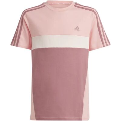 adidas Tiberio 3-Strepen Colorblock Roze - T-Shirt adidas Tiberio 3-Strepen Colorblock Roze - T-Shirt