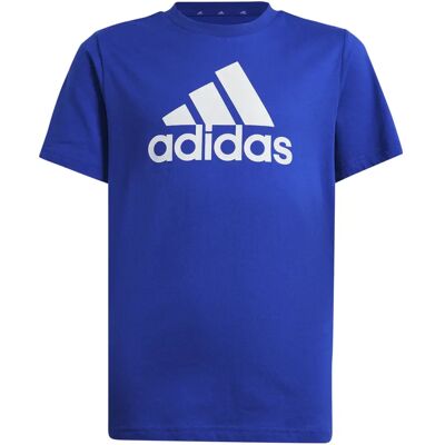 T-shirt met groot kinderlogo adidas Essentials Bleu 11/12 ans Unisex T-shirt met groot kinderlogo adidas Essentials Bleu 11/12 ans Unisex