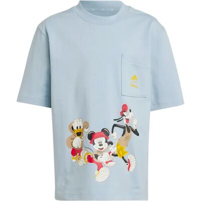 Kinder-T-shirt adidas Disney Mickey Mouse Bleu 2/3 ans Unisex Kinder-T-shirt adidas Disney Mickey Mouse Bleu 2/3 ans Unisex