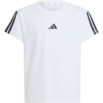Meisjes-T-shirt adidas Essentials 3-Stripes Blanc 9/10 ans Female Meisjes-T-shirt adidas Essentials 3-Stripes Blanc 9/10 ans Female