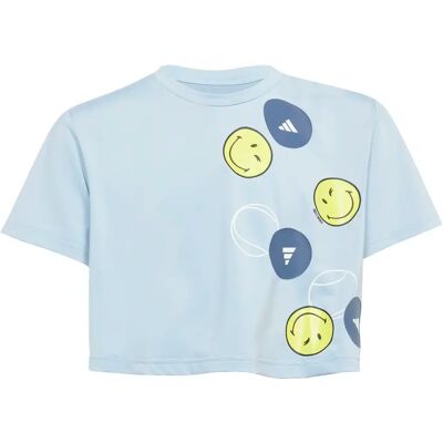 Kinder-T-shirt adidas X Smileyworld Bleu 11/12 ans Unisex Kinder-T-shirt adidas X Smileyworld Bleu 11/12 ans Unisex