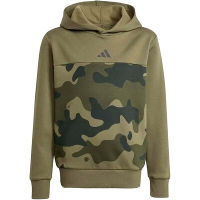 Junior Hoodie adidas Seasonals Essentials Vert 11/12 ans Unisex Junior Hoodie adidas Seasonals Essentials Vert 11/12 ans Unisex