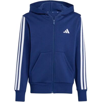 Kindercapuchon met volledige rits adidas Essentials Bleu 13/14 ans Unisex Kindercapuchon met volledige rits adidas Essentials Bleu 13/14 ans Unisex