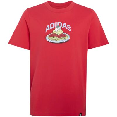 Grafisch T-shirt voor kinderen adidas Rouge 15/16 ans Unisex Grafisch T-shirt voor kinderen adidas Rouge 15/16 ans Unisex