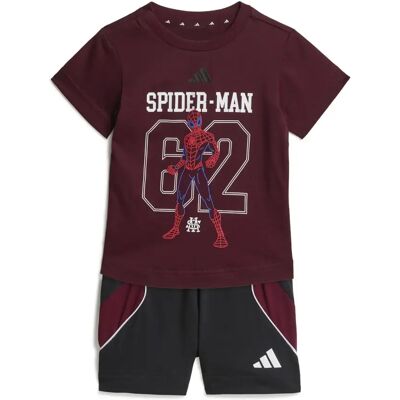 Baby t-shirt en shortset adidas Marvel Spider Man Rouge 3/4 ans Unisex Baby t-shirt en shortset adidas Marvel Spider Man Rouge 3/4 ans Unisex
