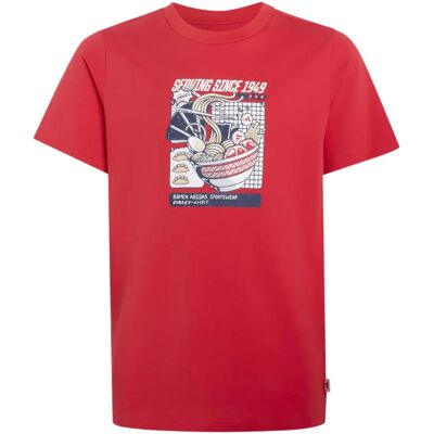 Grafisch T-shirt voor kinderen adidas Ramen Rouge 11/12 ans Unisex Grafisch T-shirt voor kinderen adidas Ramen Rouge 11/12 ans Unisex