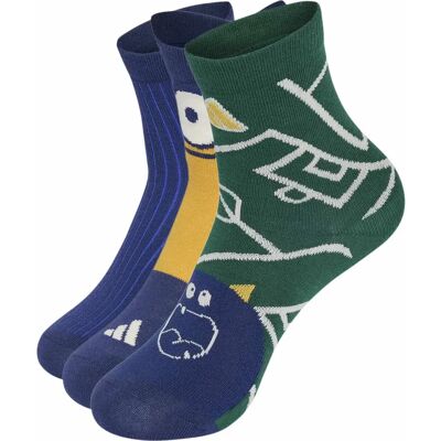 Baby sokken adidas Little Tiro (x3) Bleu 25/27 Unisex Baby sokken adidas Little Tiro (x3) Bleu 25/27 Unisex