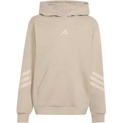 Junior Hoodie adidas Future Icons 3 stripes Beige 15/16 ans Unisex Junior Hoodie adidas Future Icons 3 stripes Beige 15/16 ans Unisex