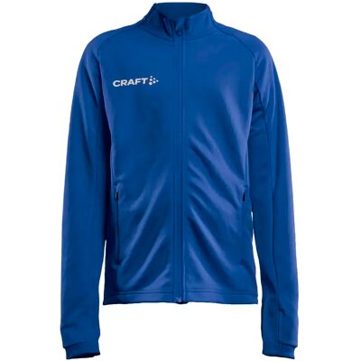 Craft Evolve Full Zip Jr Sportshirt - Kinderen Duurzame Vochtabsorberende Jas Craft Evolve Full Zip Jr Sportshirt - Kinderen Duurzame Vochtabsorberende Jas