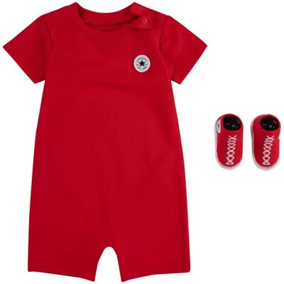 Baby romper sokken set Converse CNVN Lil Chuck Rouge 6 mois Unisex Baby romper sokken set Converse CNVN Lil Chuck Rouge 6 mois Unisex