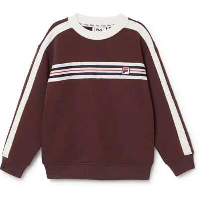 Kindertrui met ronde hals Fila Fieltre Marron 3/4 ans Unisex Kindertrui met ronde hals Fila Fieltre Marron 3/4 ans Unisex