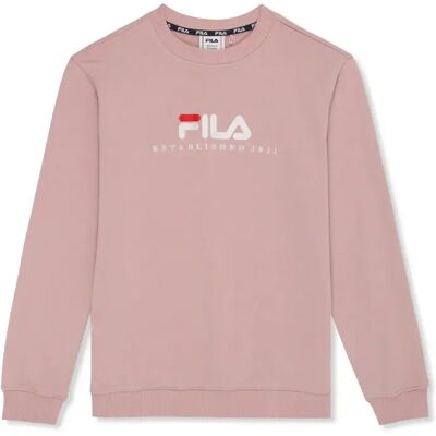 Kindertrui met ronde hals Fila Carisio Logo Rose 9/10 ans Unisex Kindertrui met ronde hals Fila Carisio Logo Rose 9/10 ans Unisex