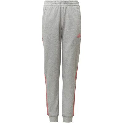 Adidas Lange Broek 3-stripes Tapered Leg Grijs - Broek Adidas Lange Broek 3-stripes Tapered Leg Grijs - Broek