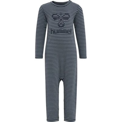 Baby romper Hummel Mulle Bleu 2/4 mois Unisex Baby romper Hummel Mulle Bleu 2/4 mois Unisex