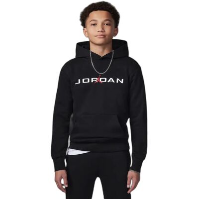 Junior Hoodie Jordan MJ Baseline Noir 8/10 ans Male Junior Hoodie Jordan MJ Baseline Noir 8/10 ans Male