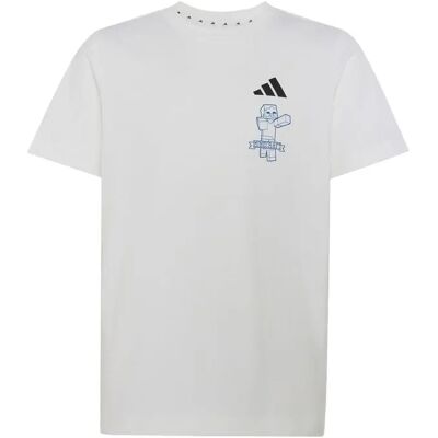 T-shirt kind adidas Minecraft 2 Blanc 15/16 ans Unisex T-shirt kind adidas Minecraft 2 Blanc 15/16 ans Unisex
