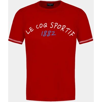 Kinder-T-shirt Le Coq Sportif Tri Rouge 10 ans Unisex Kinder-T-shirt Le Coq Sportif Tri Rouge 10 ans Unisex