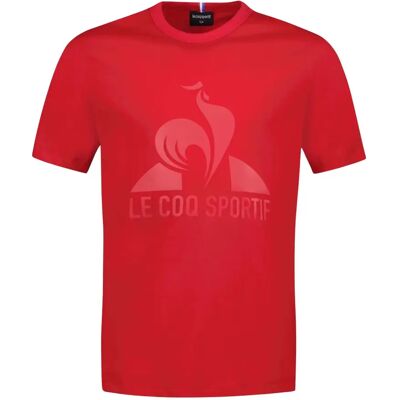 Kinder-T-shirt Le Coq Sportif Bat N°3 Rouge 8 ans Unisex Kinder-T-shirt Le Coq Sportif Bat N°3 Rouge 8 ans Unisex