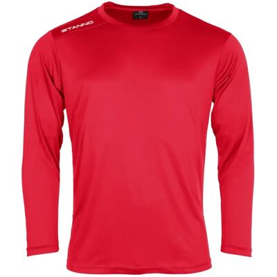 Kinder-T-shirt met lange mouwen Stanno Field Rouge 10 ans Unisex Kinder-T-shirt met lange mouwen Stanno Field Rouge 10 ans Unisex