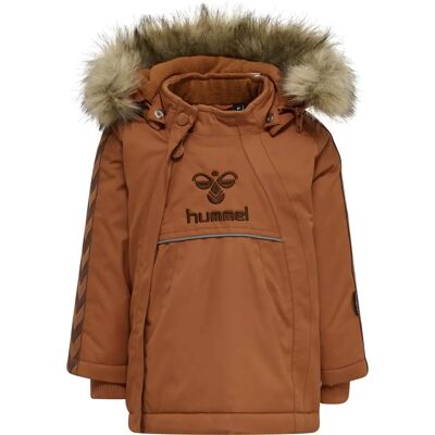 Regenjas met capuchon voor babymeisjes Hummel Jessie Tex Bruin 2 jaar Female Regenjas met capuchon voor babymeisjes Hummel Jessie Tex Bruin 2 jaar Female
