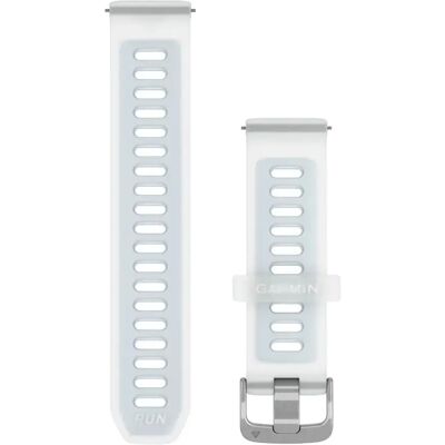 Siliconen horlogeband met zilveren gesp Garmin Quick Release Blanc 20 mm Unisex Siliconen horlogeband met zilveren gesp Garmin Quick Release Blanc 20 mm Unisex