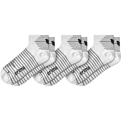 Set van 3 paar sokken Erima Wit 47/50 Unisex Set van 3 paar sokken Erima Wit 47/50 Unisex