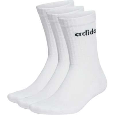 Hoge sokken adidas (x3) Blanc 46/48 Unisex Hoge sokken adidas (x3) Blanc 46/48 Unisex
