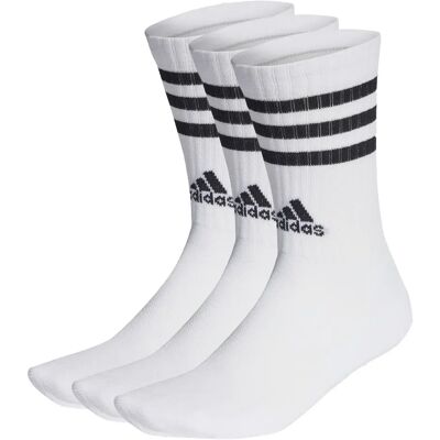 Lage sokken adidas 3-Stripes (x3) Blanc 46/48 Unisex Lage sokken adidas 3-Stripes (x3) Blanc 46/48 Unisex