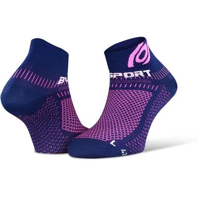 BV SPORT Light 3D Loopkousen - Blauw / Roze - Maat 39/41 BV SPORT Light 3D Loopkousen - Blauw / Roze - Maat 39/41