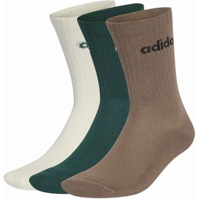 Sokken adidas Linear (x6) Beige 40/42 Unisex Sokken adidas Linear (x6) Beige 40/42 Unisex