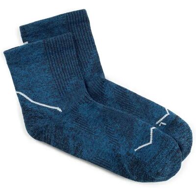 Sokken Buff Dryflx Quarter Bleu 36/38 Unisex Sokken Buff Dryflx Quarter Bleu 36/38 Unisex