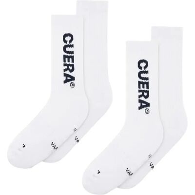 Sokken Cuera (x2) Blanc 36/40 Unisex Sokken Cuera (x2) Blanc 36/40 Unisex