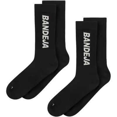 Sokken Cuera Bandeja (x2) Noir 36/40 Unisex Sokken Cuera Bandeja (x2) Noir 36/40 Unisex