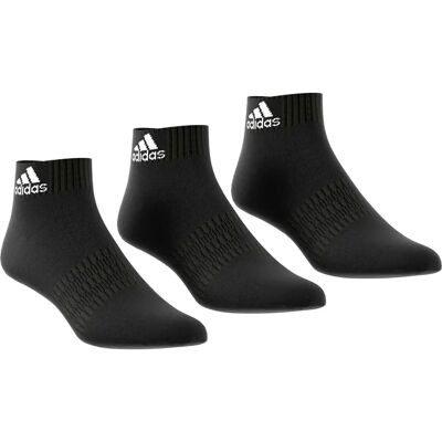 Sokken adidas Cushioned Ankle 3 Pairs Noir 37/39 Unisex Sokken adidas Cushioned Ankle 3 Pairs Noir 37/39 Unisex