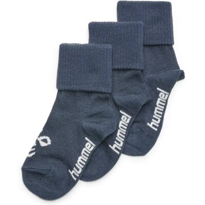 Baby sokken Hummel sora (x3) Bleu 21/23 Unisex Baby sokken Hummel sora (x3) Bleu 21/23 Unisex
