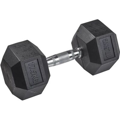 Rubber halter zeskant Tanga sports Argenté 20 kg Unisex Rubber halter zeskant Tanga sports Argenté 20 kg Unisex