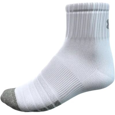 Sokken Under Armour Heatgear® Quarter (x3) Argenté XL Unisex Sokken Under Armour Heatgear® Quarter (x3) Argenté XL Unisex