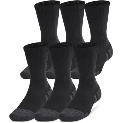 Hoge sokken Under Armour Performance Tech (x6) Noir 36,5/42 Unisex Hoge sokken Under Armour Performance Tech (x6) Noir 36,5/42 Unisex