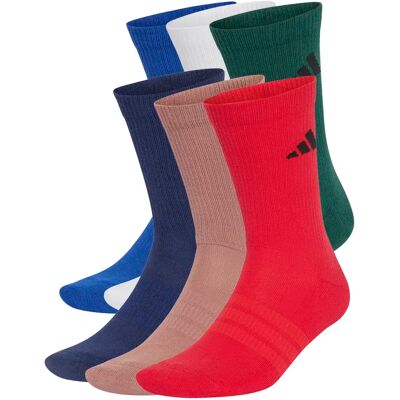 Sokken adidas (x6) Bleu 37/39 Unisex Sokken adidas (x6) Bleu 37/39 Unisex