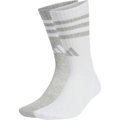 Sokken adidas Cushioned 3-Stripes Glam Crew (x2) Blanc 40/42 Unisex Sokken adidas Cushioned 3-Stripes Glam Crew (x2) Blanc 40/42 Unisex