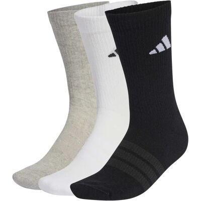 Halfhoge sokken adidas (x3) Gris 43/46 Unisex Halfhoge sokken adidas (x3) Gris 43/46 Unisex