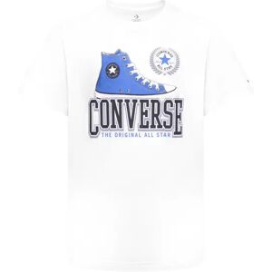 Kinder-T-shirt Converse Script Sneaker GFX Blanc 10/12 ans Male Kinder-T-shirt Converse Script Sneaker GFX Blanc 10/12 ans Male