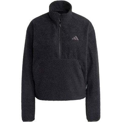 Damesfleece 1/2 rits adidas City Tech High Pile Noir M Female Damesfleece 1/2 rits adidas City Tech High Pile Noir M Female
