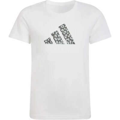 Meisjes-T-shirt adidas Animal Graphic Blanc 7/8 ans Female Meisjes-T-shirt adidas Animal Graphic Blanc 7/8 ans Female