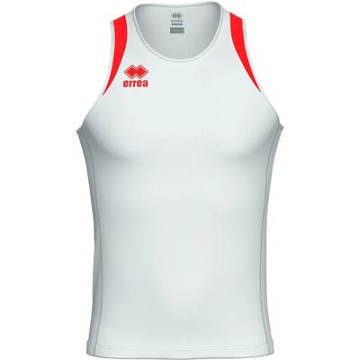 Kindertanktop Errea Starter Blanc 9/10 ans Unisex Kindertanktop Errea Starter Blanc 9/10 ans Unisex