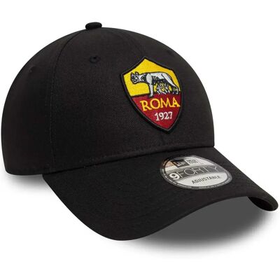 new era AS Roma honkbalpet Core 9Forty Noir TU Unisex new era AS Roma honkbalpet Core 9Forty Noir TU Unisex