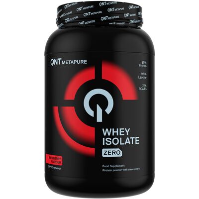QNT - Metapure Whey Isolate Zero - Framboos - 908 g QNT - Metapure Whey Isolate Zero - Framboos - 908 g