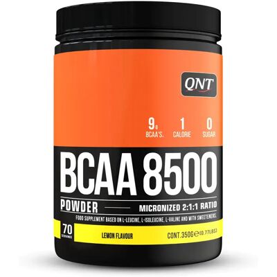 QNT BCAA 8500 Citroen - Aminozuurpoeder - 350g - Fitness Supplement QNT BCAA 8500 Citroen - Aminozuurpoeder - 350g - Fitness Supplement
