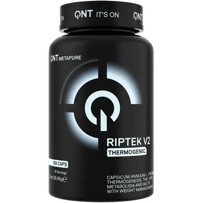 QNT Riptek V2 Vetverbrander Capsules - Thermogenische Activator QNT Riptek V2 Vetverbrander Capsules - Thermogenische Activator