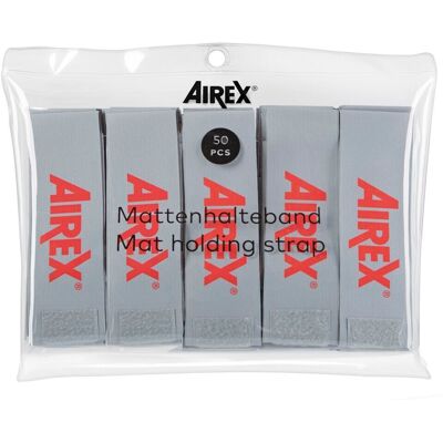Verenigingsband voor tapijt van 50 stuks AIREX Grijs 57x6,5 cm Unisex Verenigingsband voor tapijt van 50 stuks AIREX Grijs 57x6,5 cm Unisex